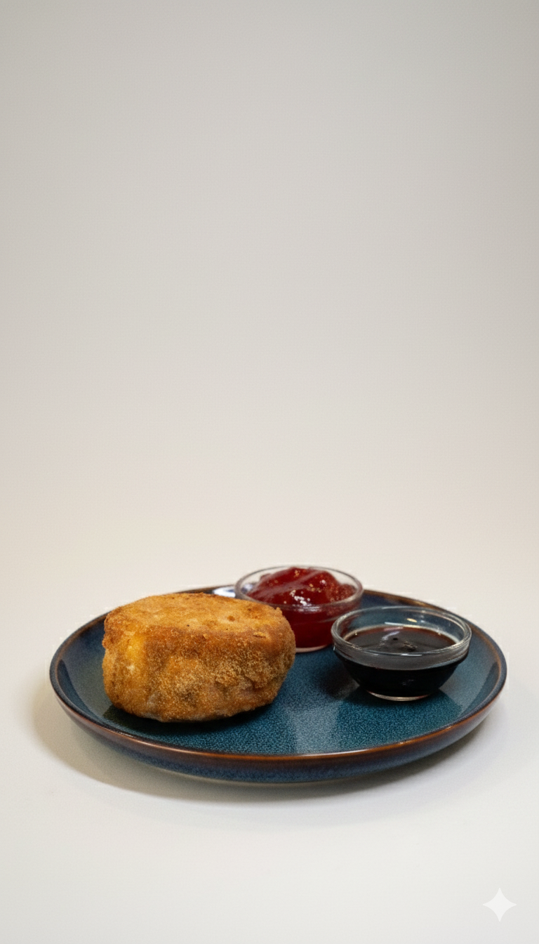 Queso de cabra frito